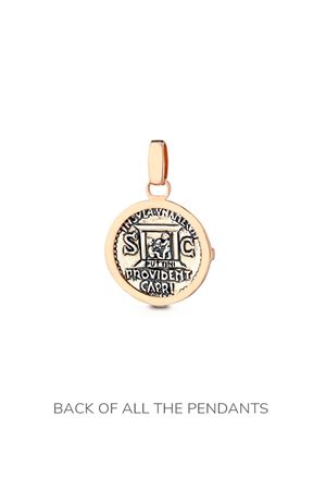 pendant in the shape of a bronze coin Angela Puttini Gioielli | SCAP70BRONZO